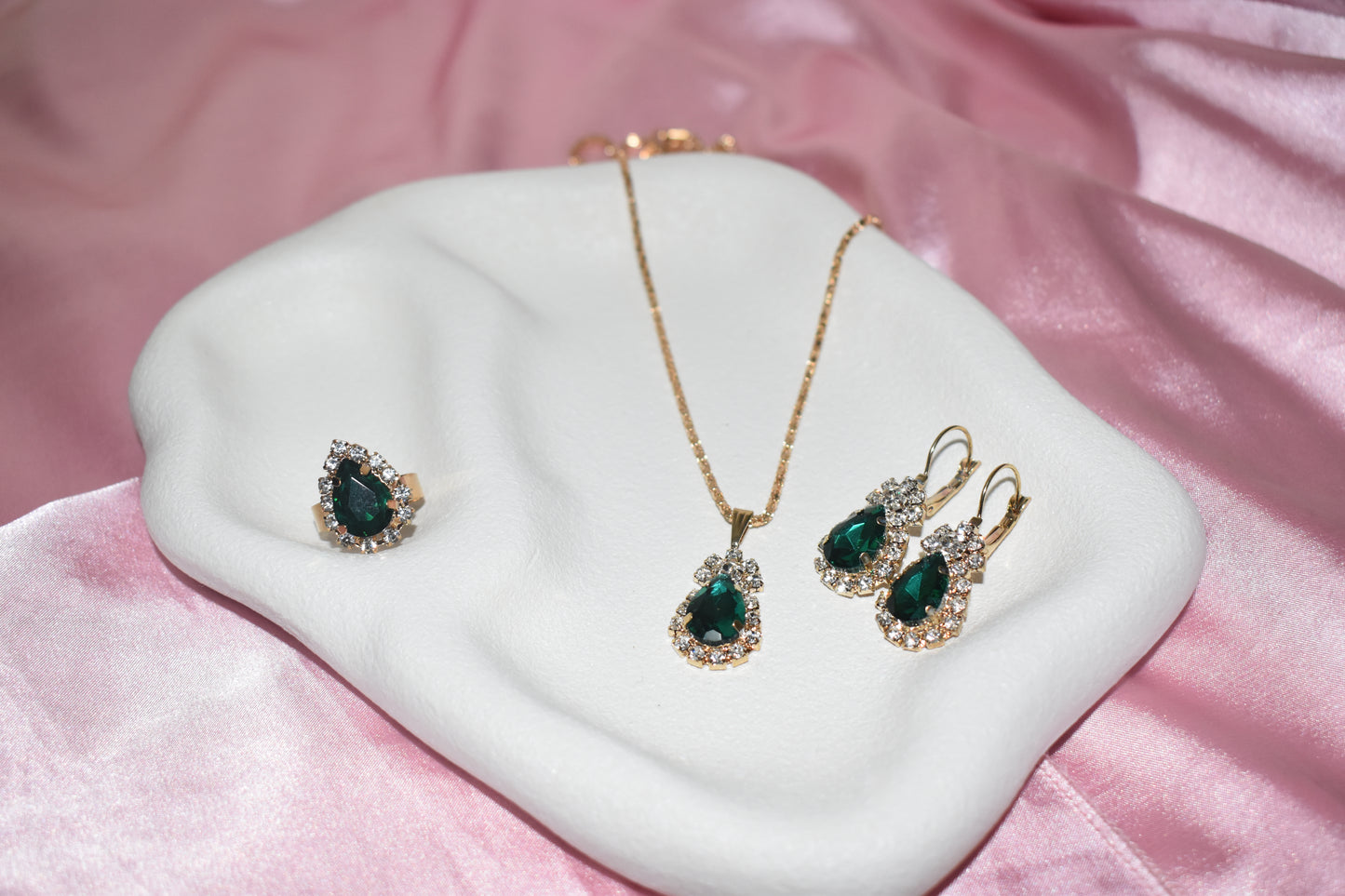 Gold Plated Jewellery Set