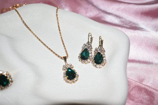 Gold Plated Jewellery Set