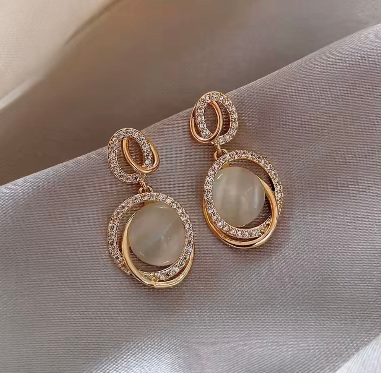 Korean Style Gold Plated Earring