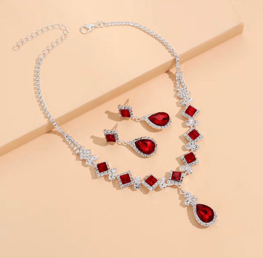 Silver Plated Jewellery Set