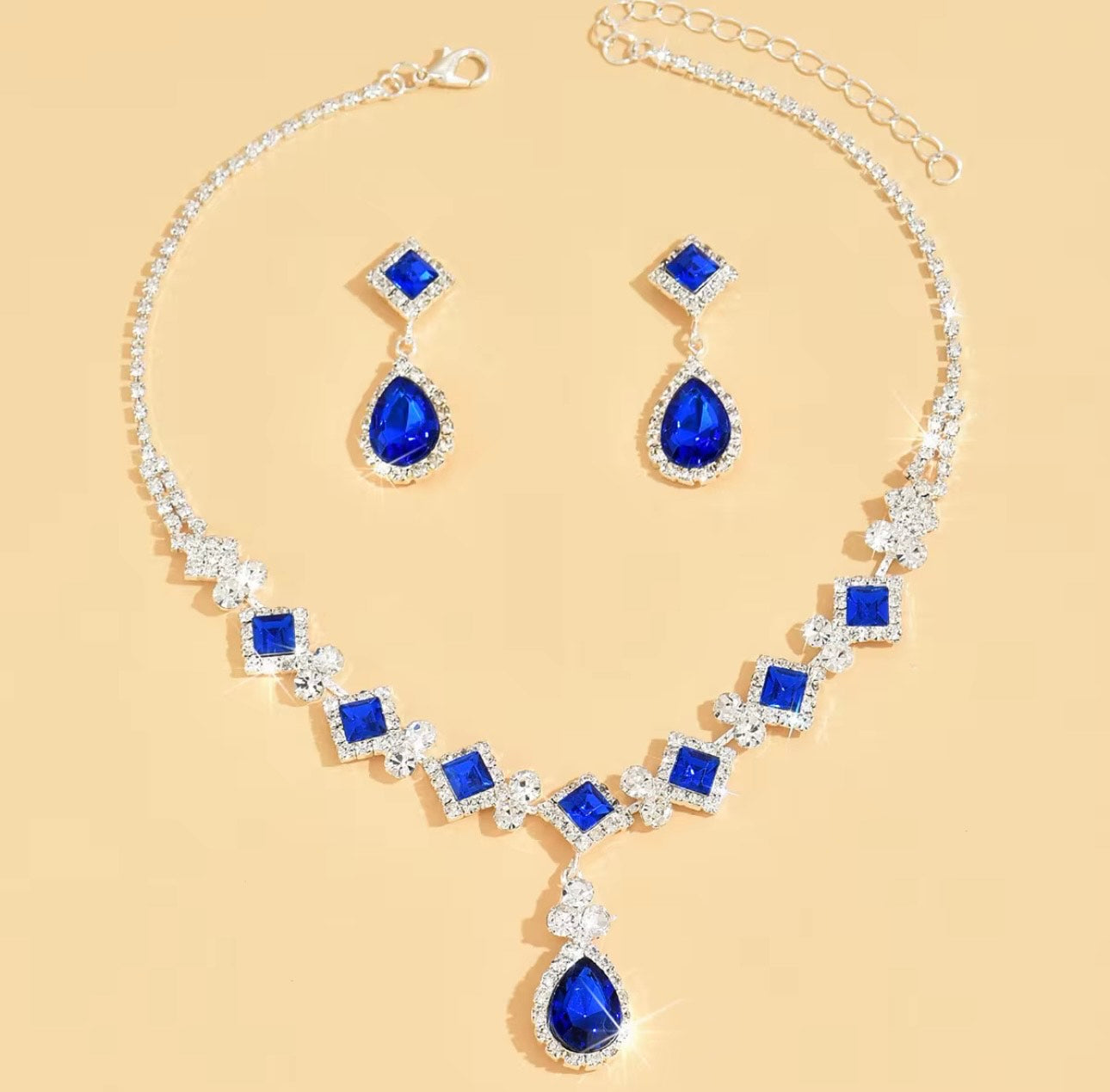 Silver Plated Jewellery Set