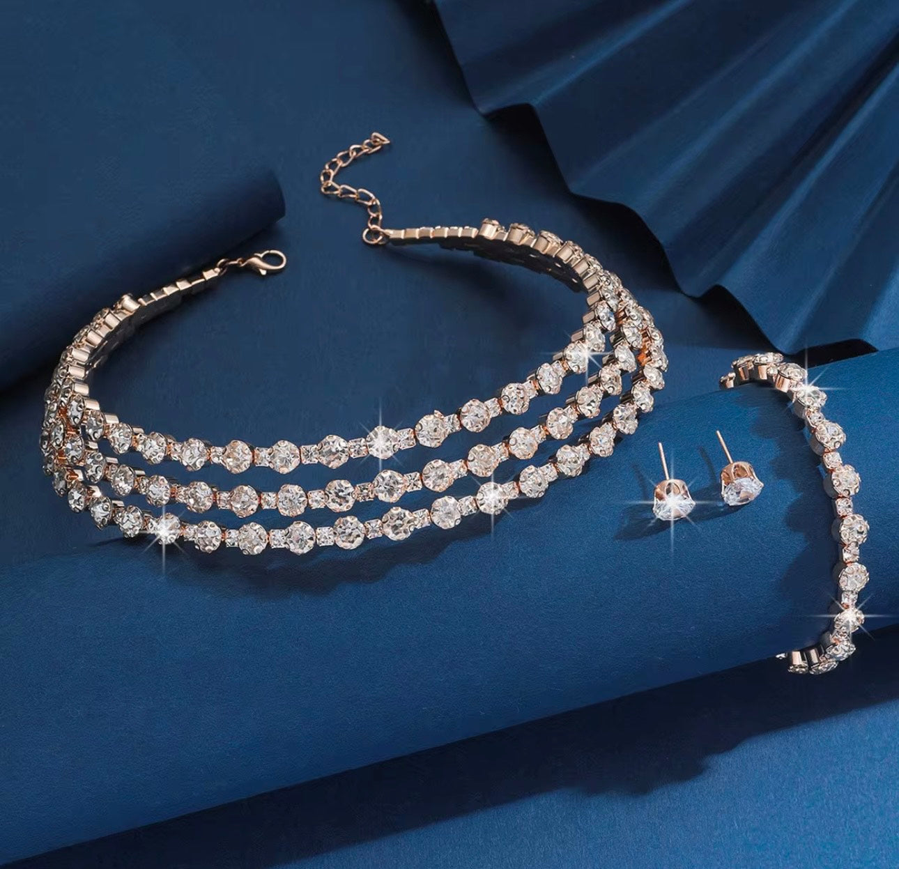 Silver Plated Jewellery Set