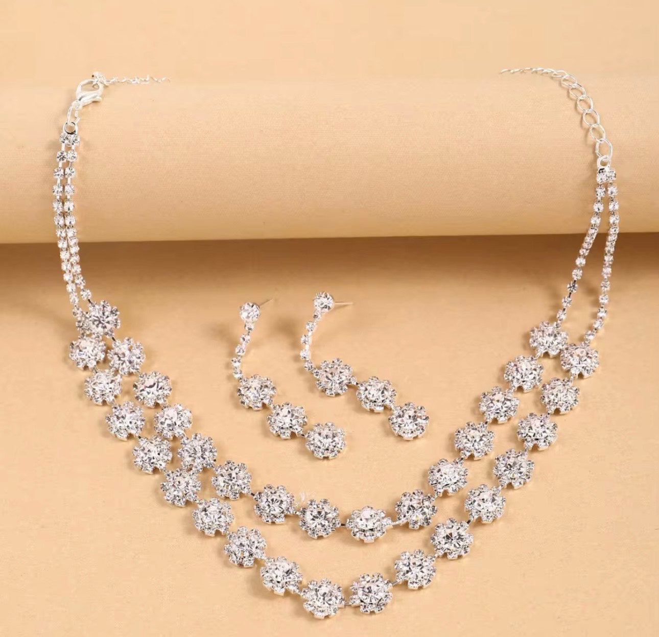 Silver Plated Jewellery Set
