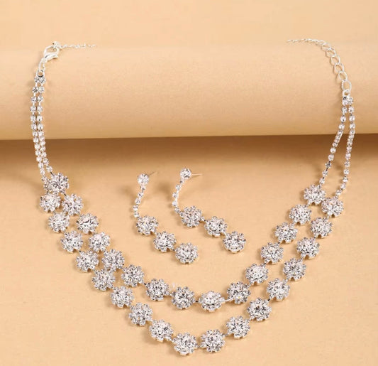 Silver Plated Jewellery Set