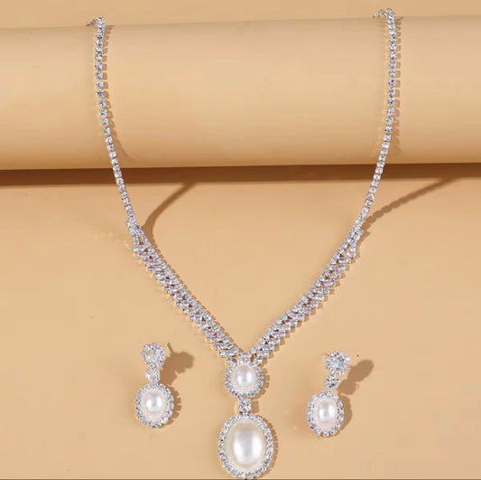 Silver Plated jewellery Set