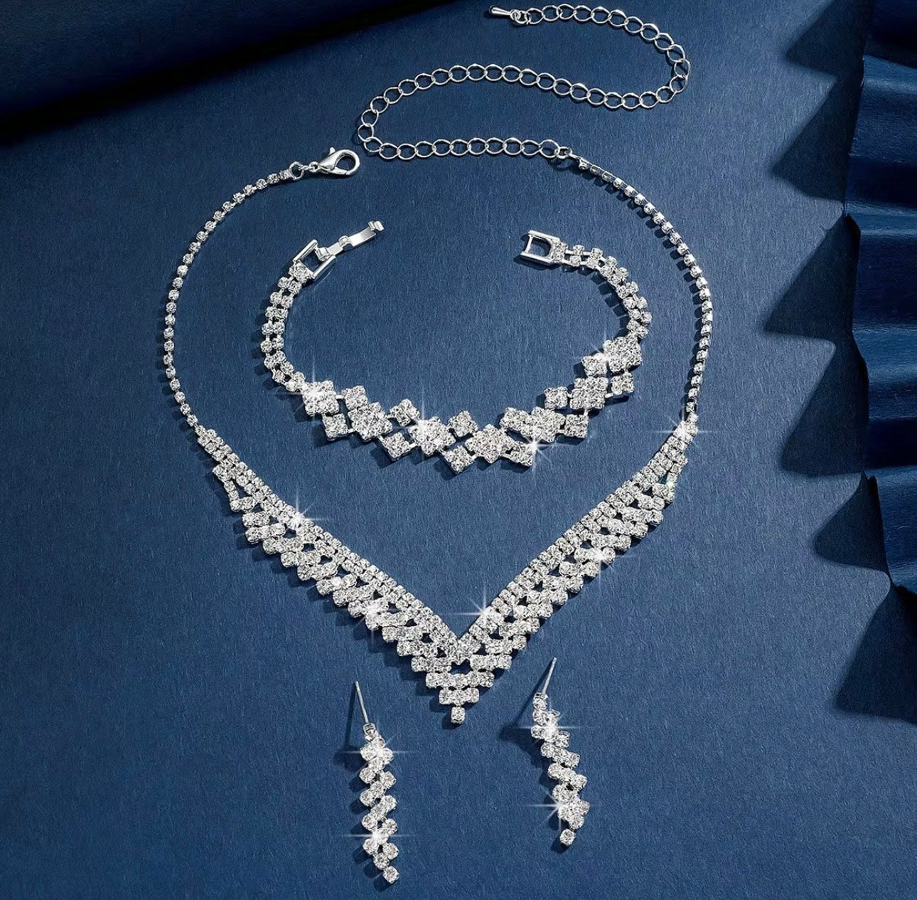 Silver Plated Jewellery Set