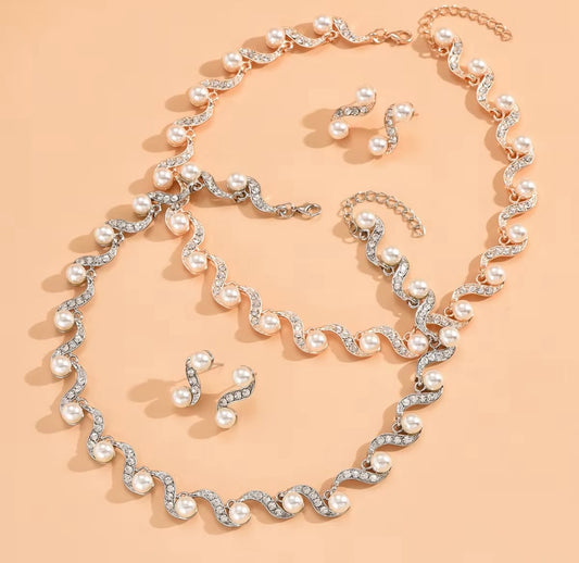 Pearl Jewellery Set