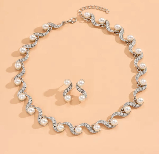 Pearl Jewellery Set