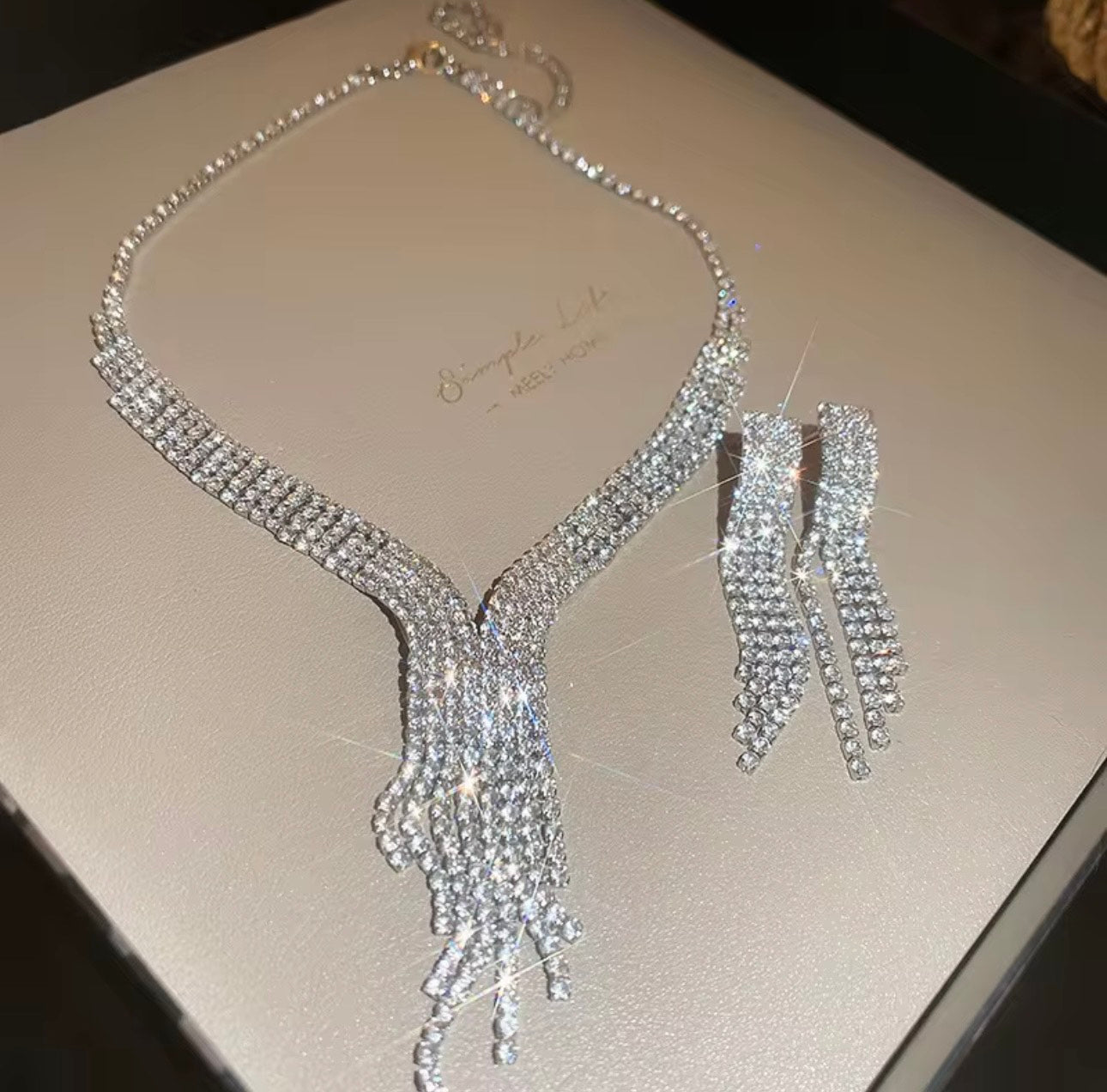 Silver Plated Jewellery Set