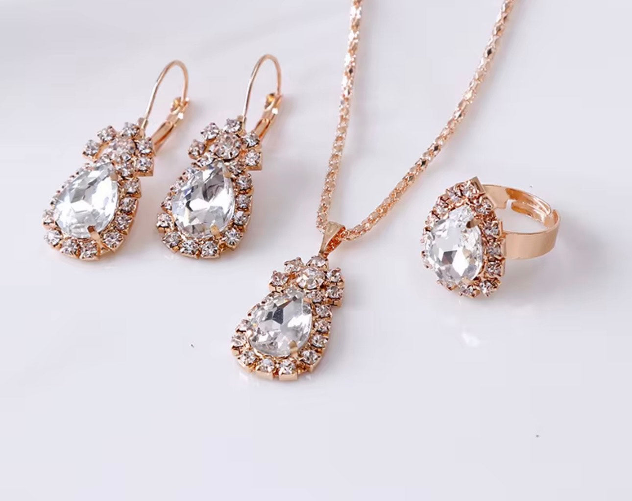 Gold Plated Jewellery Set