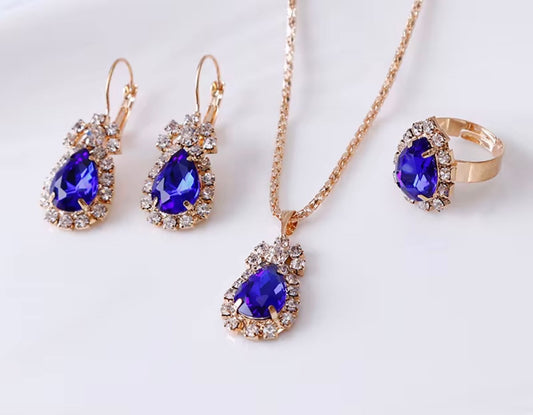 Gold Plated Jewellery Set