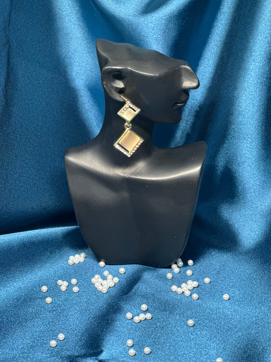 Korean Style Gold Plated Earrings