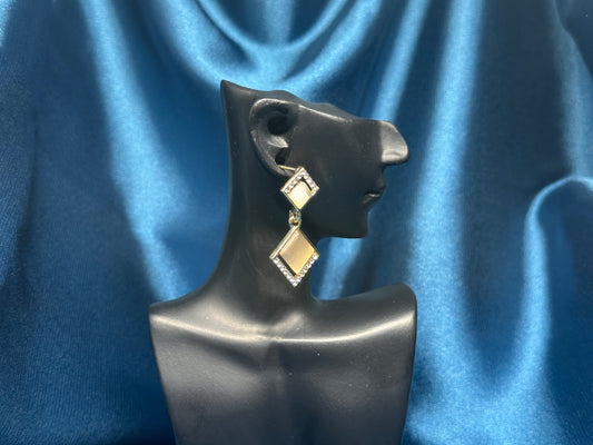 Korean Style Gold Plated Earrings