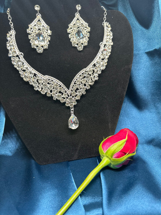 Silver Plated Jewellery Set