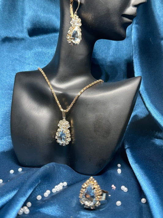 Gold Plated Jewellery Set